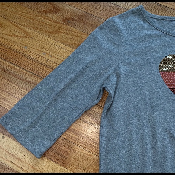 Arizona Jean Co NWT Girls Plus Size Sequined Top - Picture 3 of 8